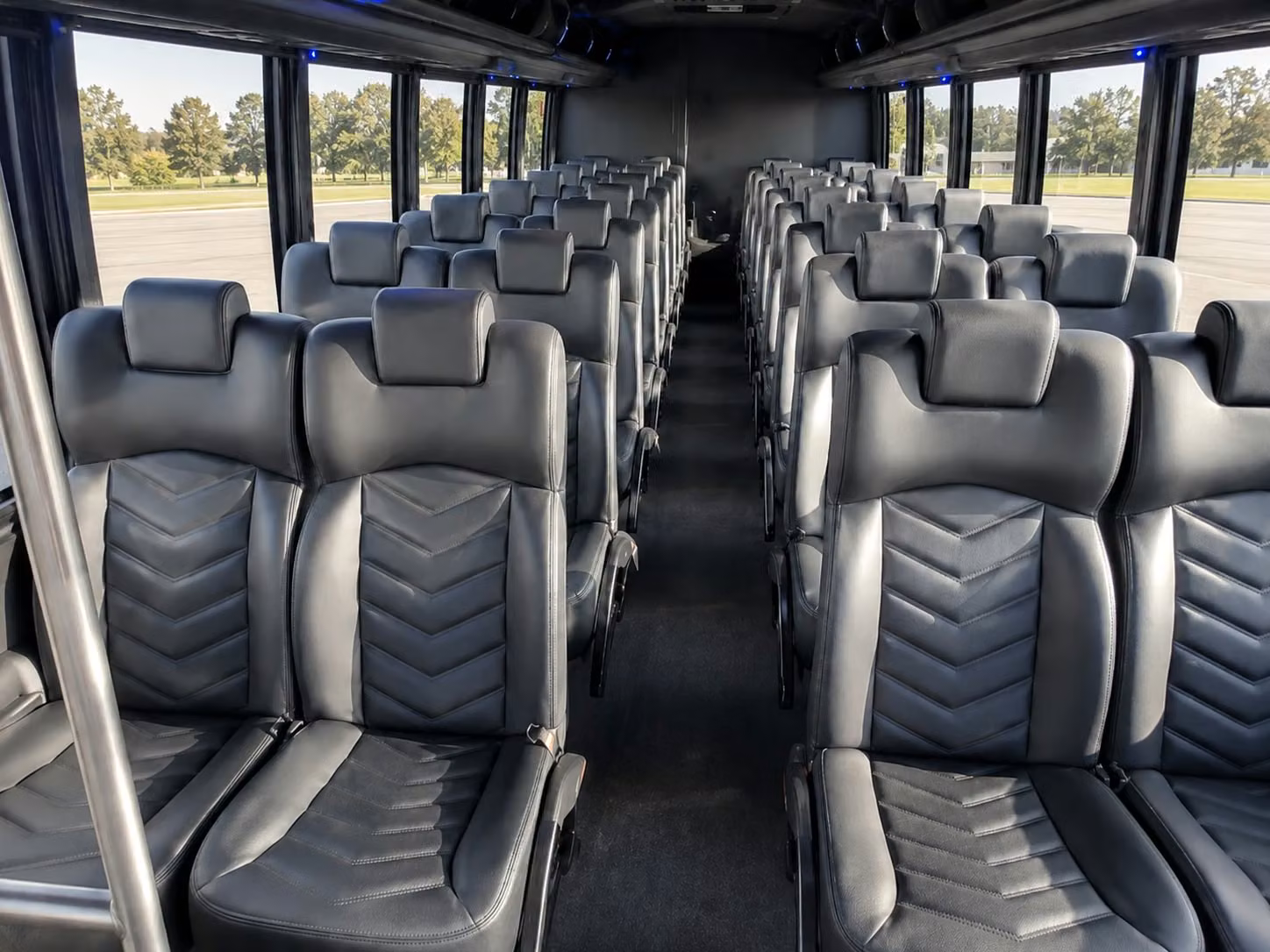18 passenger minibus inside