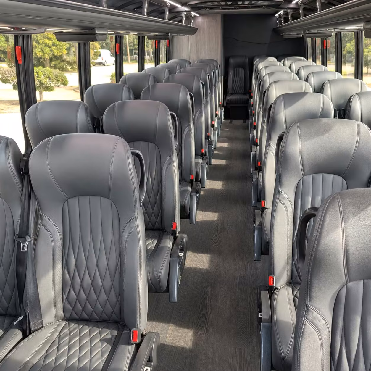 30 passenger minibus interior